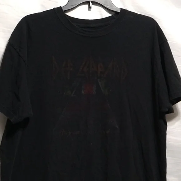 FIRM! RARE! Vintage Def Leppard Hysteria Tee Sz.L - Picture 8 of 12